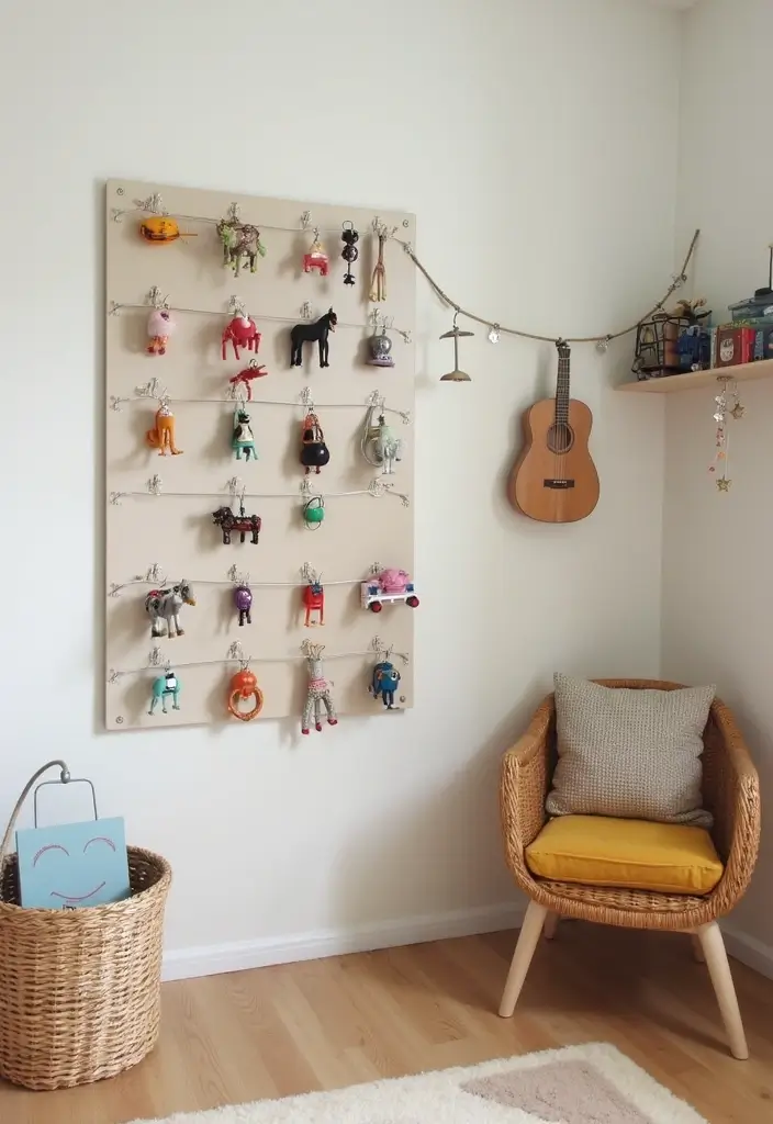 29 Toy Storage Ideas That Keep Kids’ Rooms Tidy - 19. Magnetic Storage Solutions