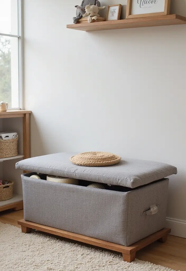 29 Toy Storage Ideas That Keep Kids’ Rooms Tidy - 9. Multi-Functional Furniture