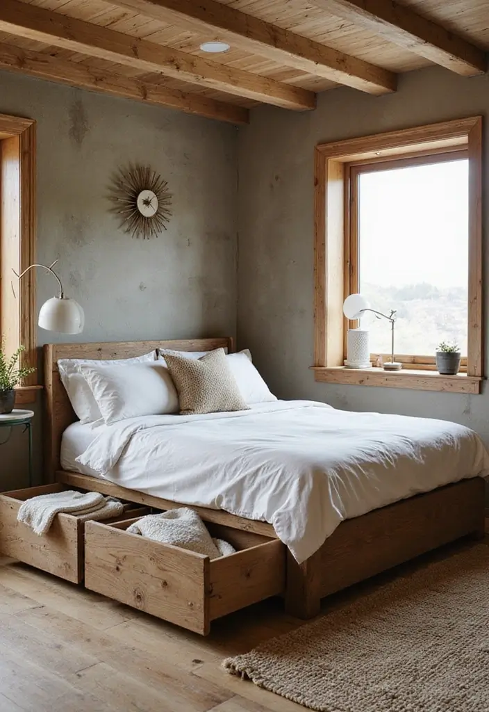 30 Beds with Storage Ideas for Extra Space 15 30 Beds with Storage Ideas for Extra Space - 15. Beds Made from Upcycled Materials