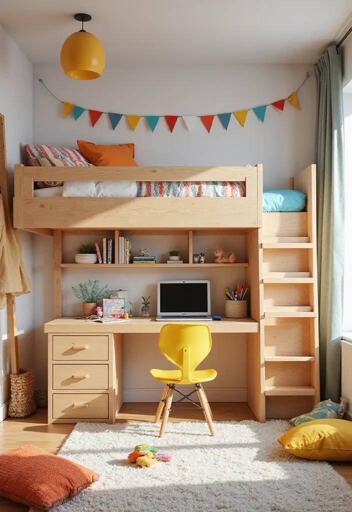 30 Beds with Storage Ideas for Extra Space 2 30 Beds with Storage Ideas for Extra Space - 2. Loft Beds for Kids