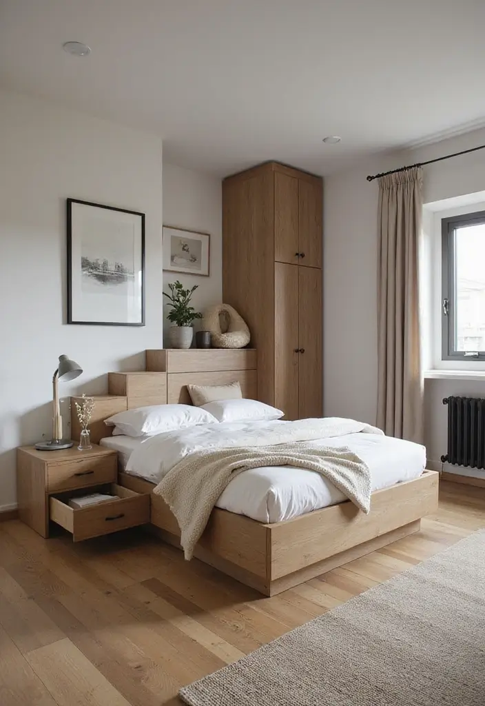 30 Beds with Storage Ideas for Extra Space 23 30 Beds with Storage Ideas for Extra Space - 23. Beds with Under-Stair Storage