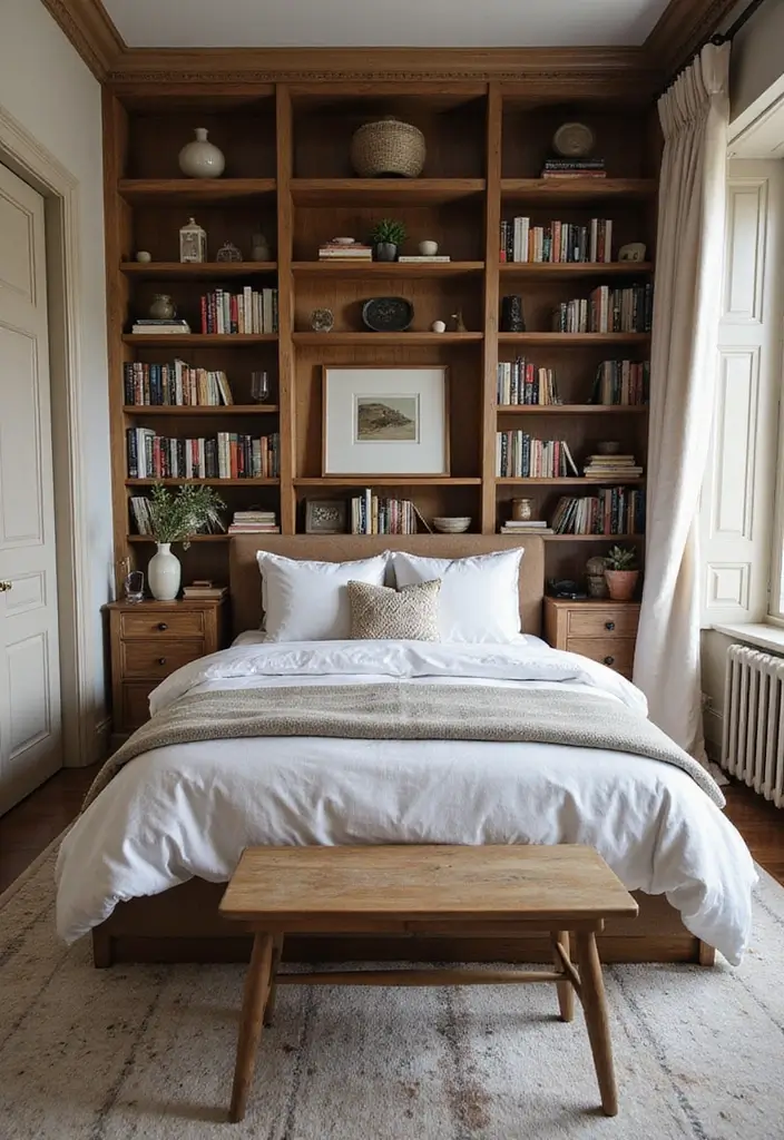30 Beds with Storage Ideas for Extra Space 25 30 Beds with Storage Ideas for Extra Space - 25. Beds with Bookcase Headboards