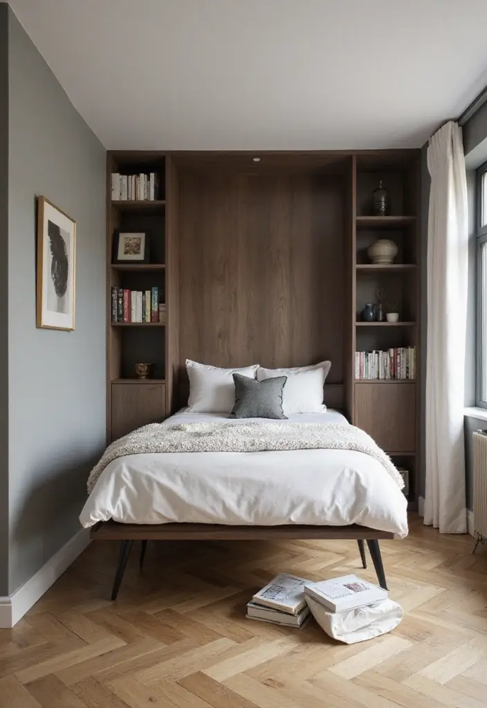 30 Beds with Storage Ideas for Extra Space 3 30 Beds with Storage Ideas for Extra Space - 3. Murphy Beds