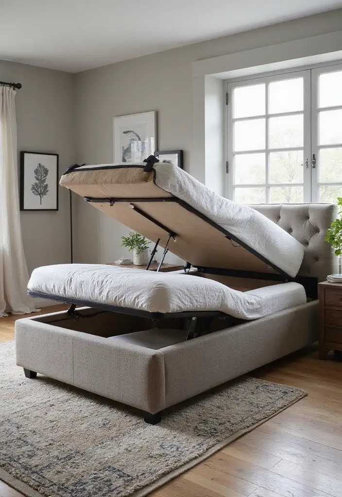 30 Beds with Storage Ideas for Extra Space 5 30 Beds with Storage Ideas for Extra Space - 5. Ottoman Storage Beds