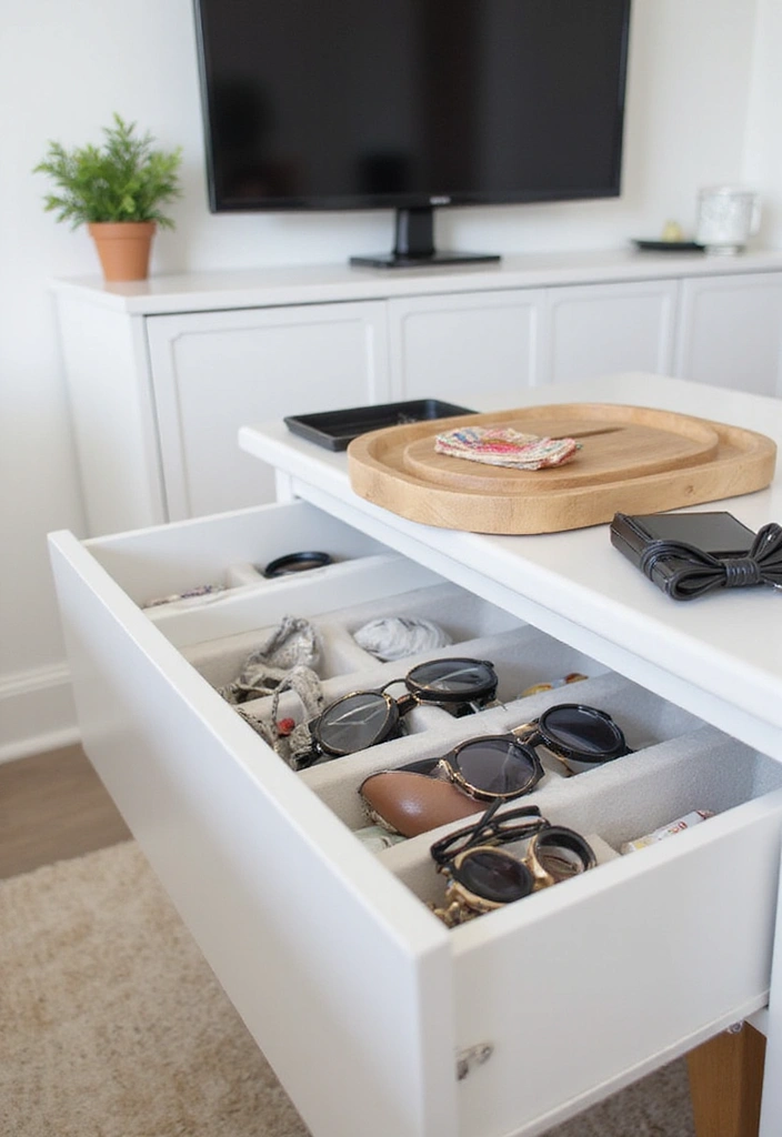 30 Clothes Drawer Organization Ideas That Keep Things Neat - 19. Magnet Strips for Accessories