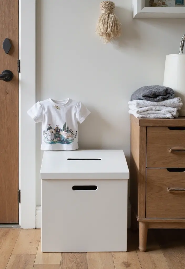 30 Clothes Drawer Organization Ideas That Keep Things Neat - 22. Donation Box Nearby