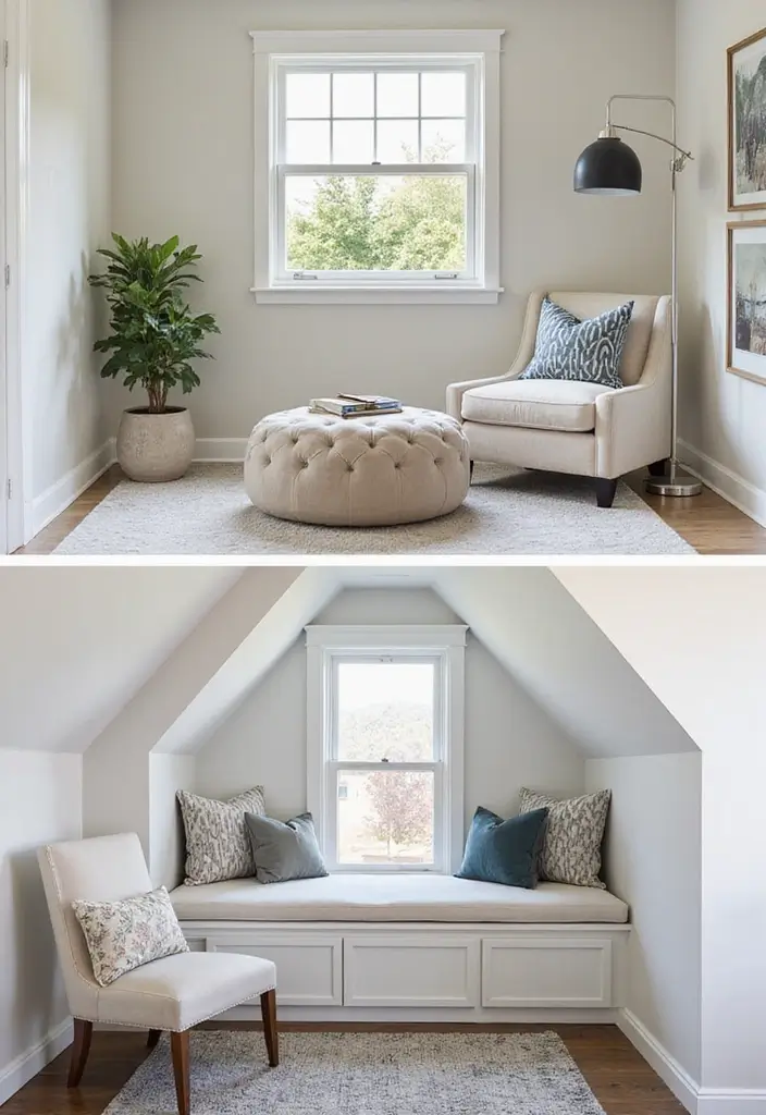 30 Eaves Storage Ideas to Use Hidden Space - 18. Double-Duty Furniture