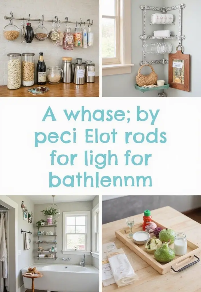 30+ Small Space Storage Hacks You’ll Wish You Knew 19 30+ Small Space Storage Hacks You’ll Wish You Knew - 19. Tension Rods: Versatile and Handy