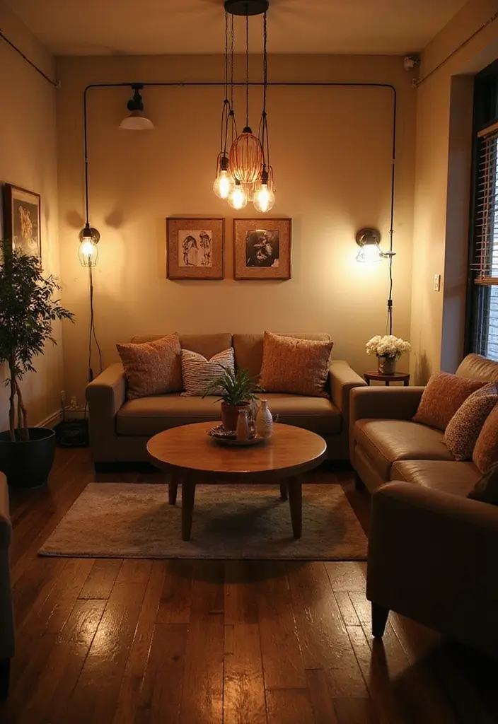 30+ Small Space Storage Hacks You’ll Wish You Knew 22 30+ Small Space Storage Hacks You’ll Wish You Knew - 22. Creative Lighting: Bright Ideas for Small Spaces