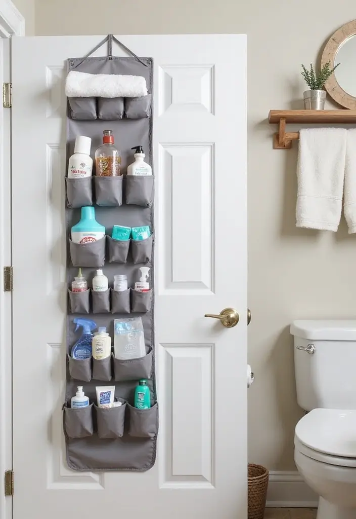 30+ Small Space Storage Hacks You’ll Wish You Knew 5 30+ Small Space Storage Hacks You’ll Wish You Knew - 5. Over-the-Door Organizers: Maximum Impact