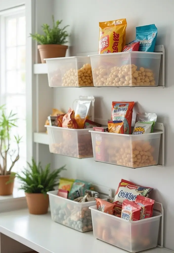 30+ Small Space Storage Hacks You’ll Wish You Knew 8 30+ Small Space Storage Hacks You’ll Wish You Knew - 8. Wall-Mounted Storage Bins: Up, Up, and Away!