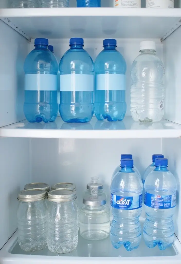 30+ Smart Organization Ideas for Every Room 19 30+ Smart Organization Ideas for Every Room - 19. Hydration Station with Water Bottle Storage