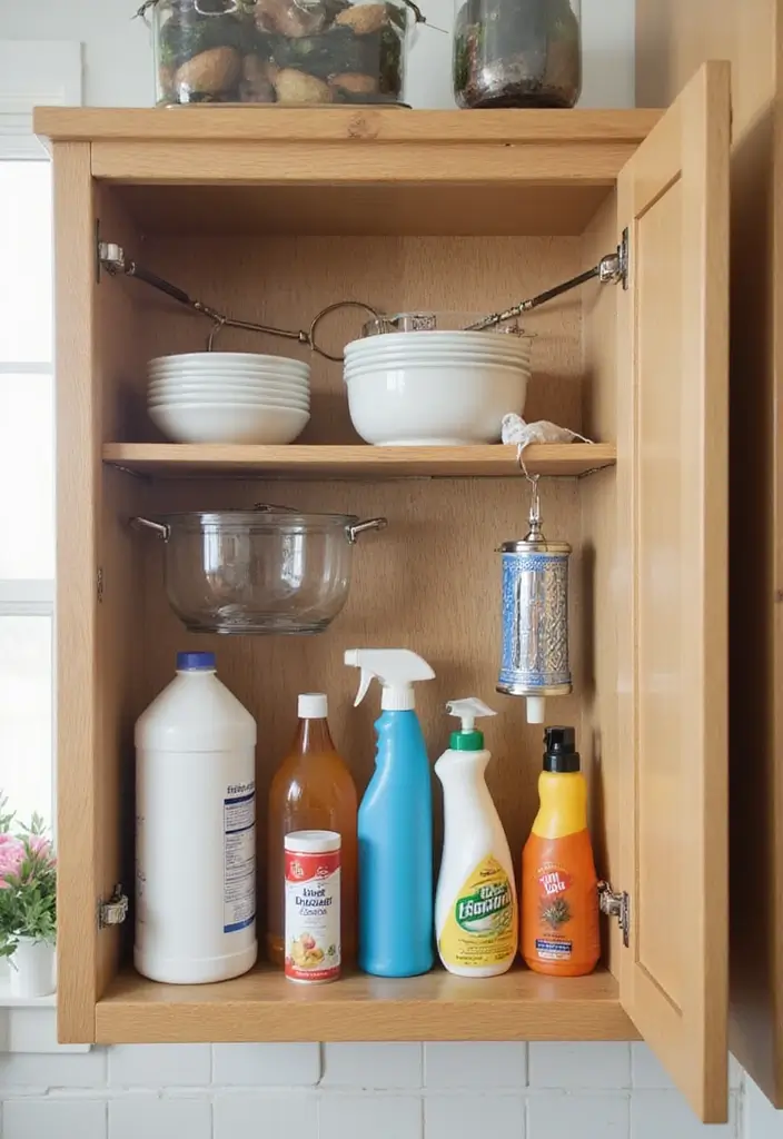 30+ Smart Organization Ideas for Every Room 21 30+ Smart Organization Ideas for Every Room - 21. Use Tension Rods for Storage