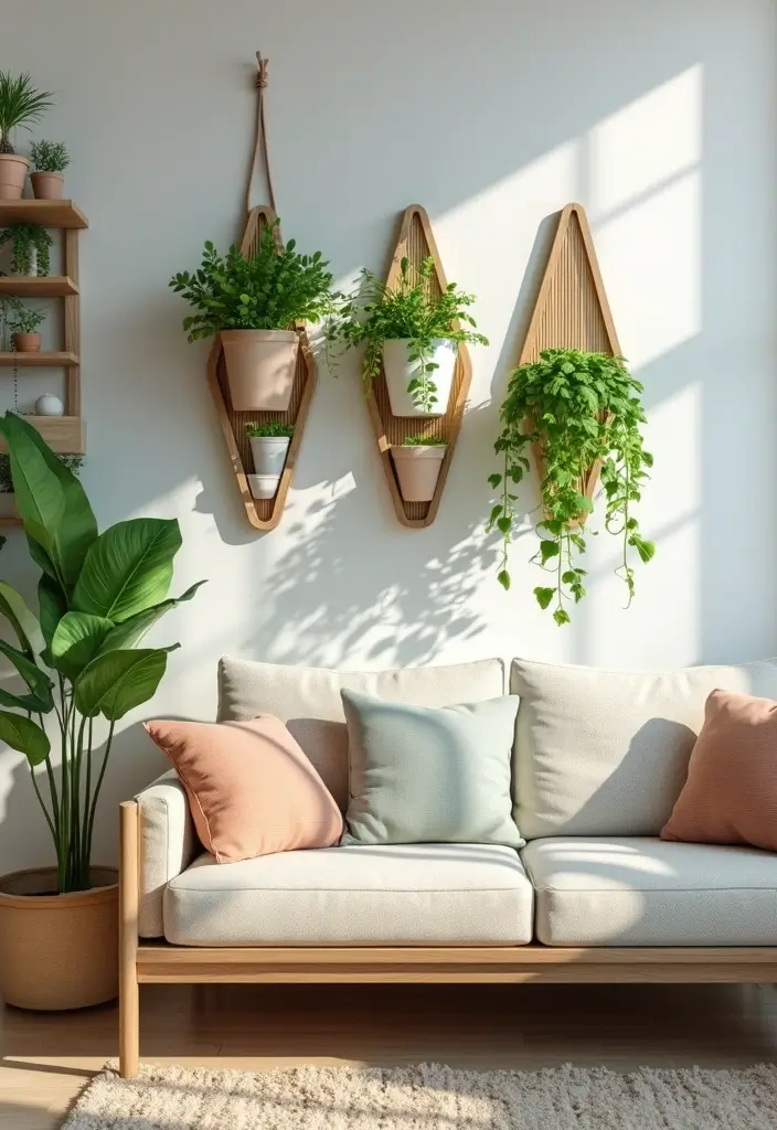 30+ Smart Organization Ideas for Every Room 25 30+ Smart Organization Ideas for Every Room - 25. Wall-Mounted Plant Holders