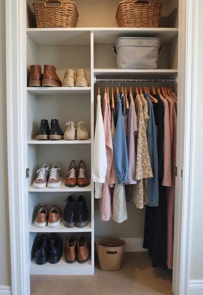 30+ Smart Organization Ideas for Every Room 28 30+ Smart Organization Ideas for Every Room - 28. Smart Use of Closet Space