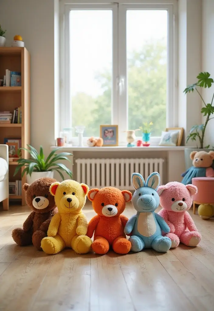 30 Stuffed Animal Storage Ideas Kids Will Love - 30. Stuffed Animal Parade