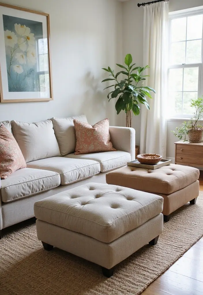 30 Tiny Home Storage Ideas That Maximize Every Corner 10 30 Tiny Home Storage Ideas That Maximize Every Corner - 10. Storage Ottomans