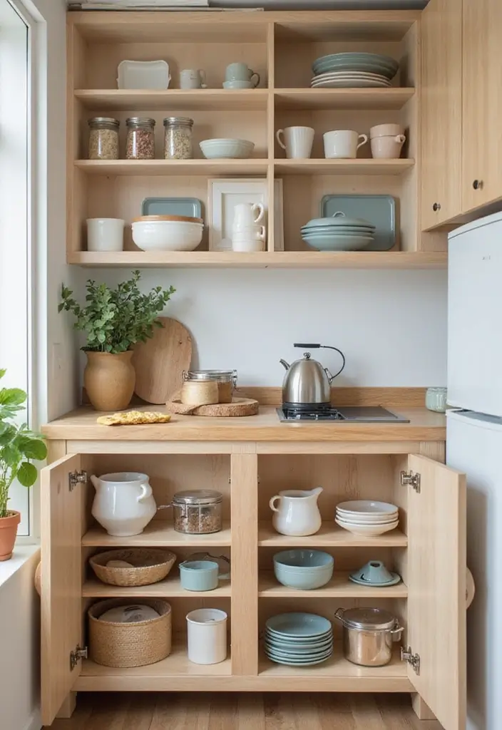 30 Tiny Home Storage Ideas That Maximize Every Corner 24 30 Tiny Home Storage Ideas That Maximize Every Corner - 24. Foldable Kitchenware