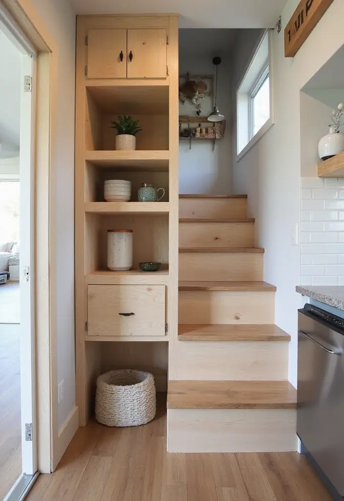 30 Tiny Home Storage Ideas That Maximize Every Corner 5 30 Tiny Home Storage Ideas That Maximize Every Corner - 5. Staircase Storage