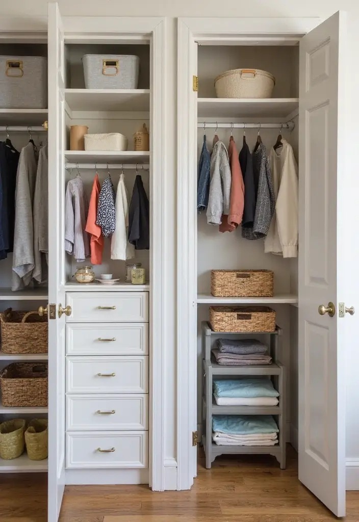 30 Tiny Home Storage Ideas That Maximize Every Corner 7 30 Tiny Home Storage Ideas That Maximize Every Corner - 7. Closet Door Solutions