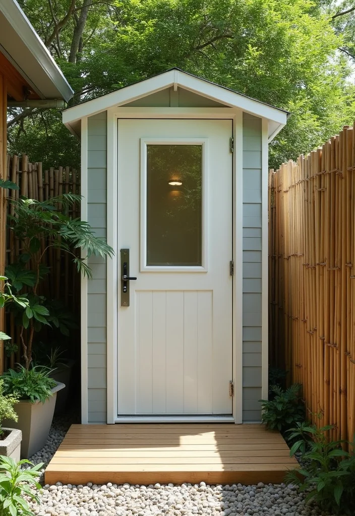 10 Backyard Toilet Ideas for Practical Outdoor Use - 5. Eco-Friendly Portable Toilet Solutions