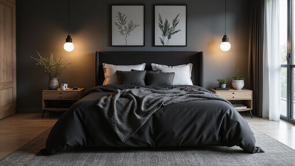 10 Black Bed Bedroom Ideas for Strong Modern Contrast
