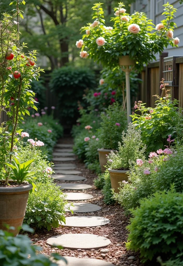 10 Brownstone Backyard Ideas for Compact Urban Charm - 7. Edible Landscaping for a Dual Purpose