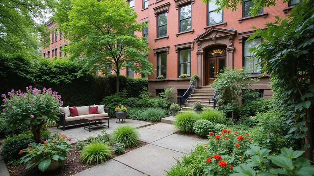 10 Brownstone Backyard Ideas for Compact Urban Charm