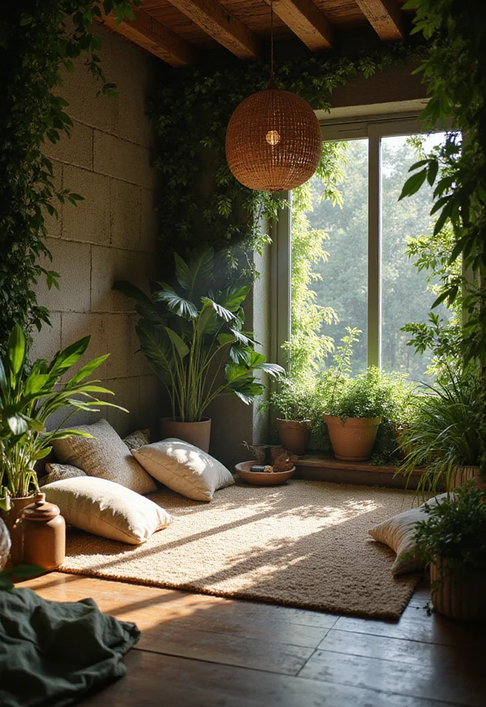 10 Buddha Backyard Ideas for Peaceful Zen Ambience - 4. Meditation Nooks