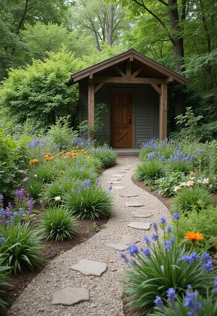 10 Buddha Backyard Ideas for Peaceful Zen Ambience - 9. Serenity Trails