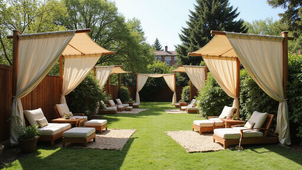 10 DIY Backyard Canopy Ideas for Shaded Cozy Seating