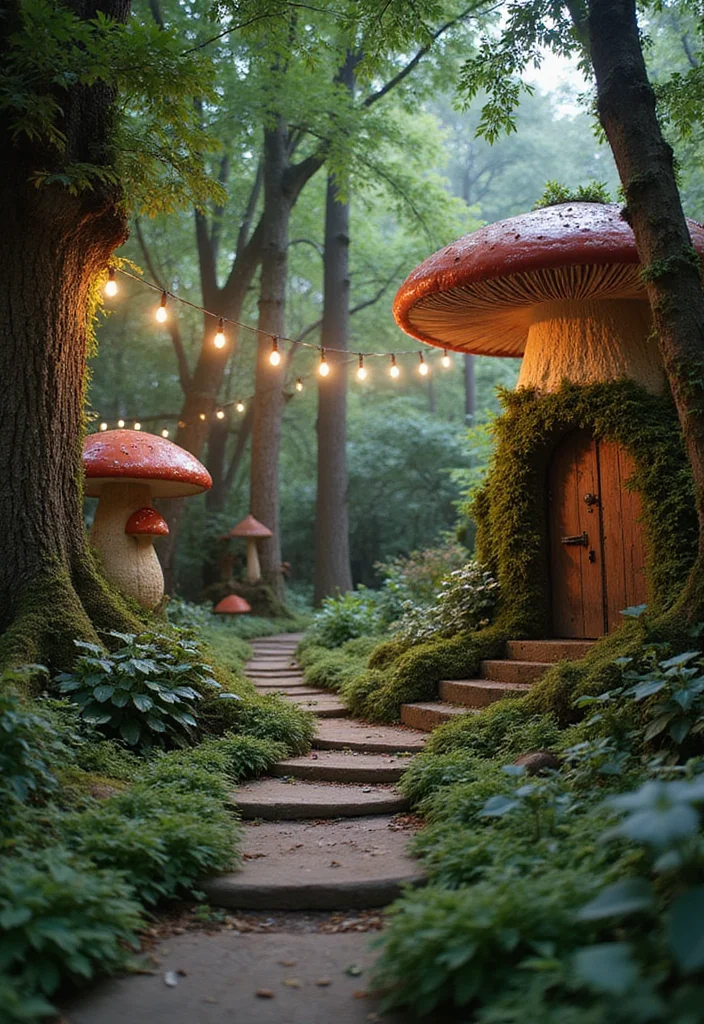 10 Disney Backyard Ideas for Whimsical Family Fun - 4. Enchanted Forest Adventure