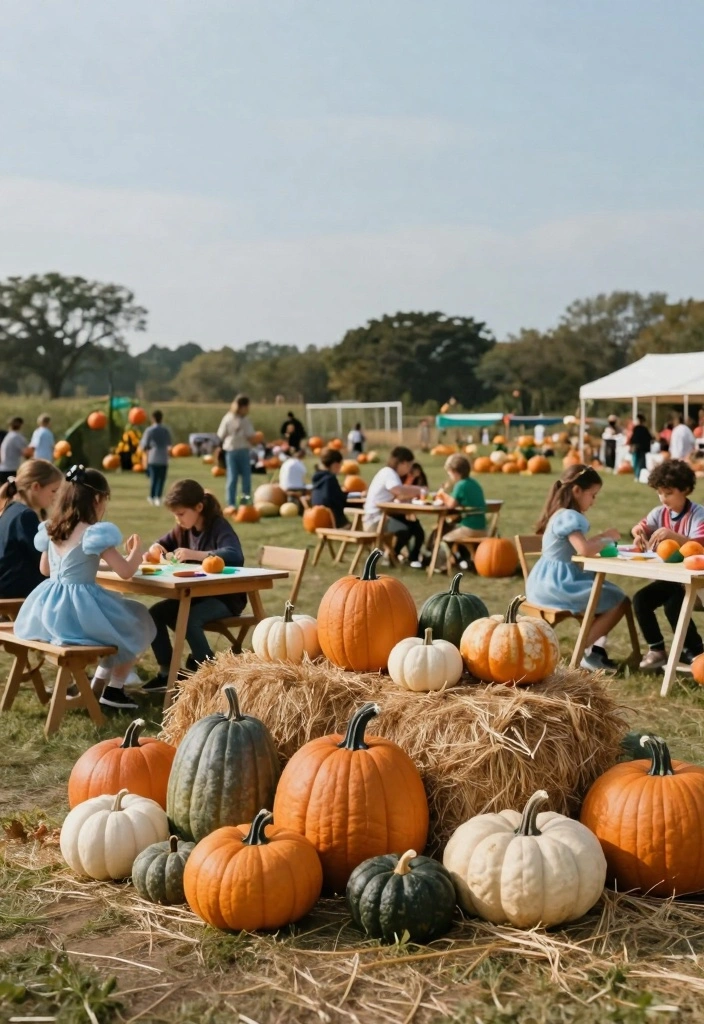 10 Disney Backyard Ideas for Whimsical Family Fun - 7. Cinderella's Pumpkin Patch