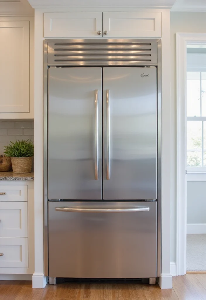 10 Kitchen Fridge Ideas for Smart Stylish Placement - 6. Built-In Refrigerators for a Seamless Look