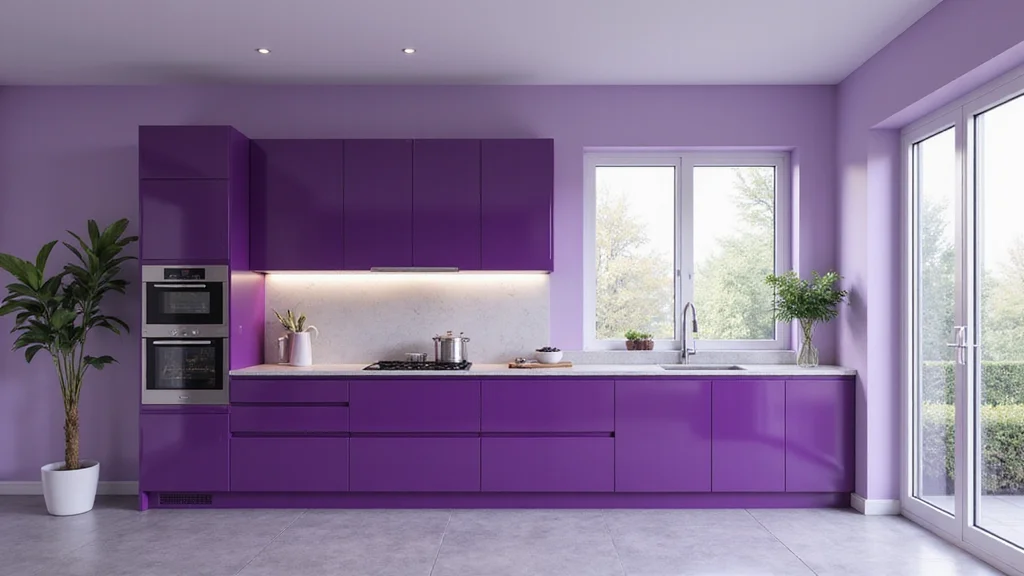 10 Purple Kitchen Ideas for Bold Modern Energy