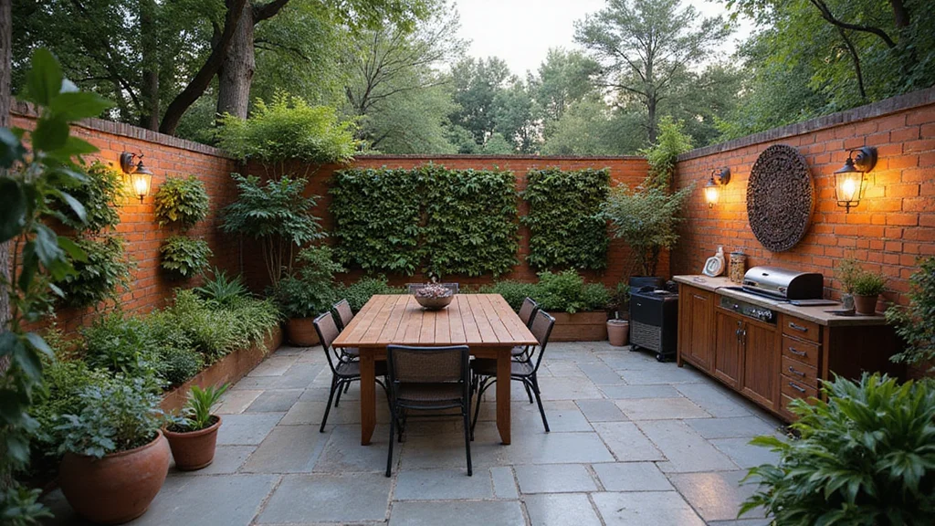 12 Backyard Patio Wall Ideas for Privacy and Design
