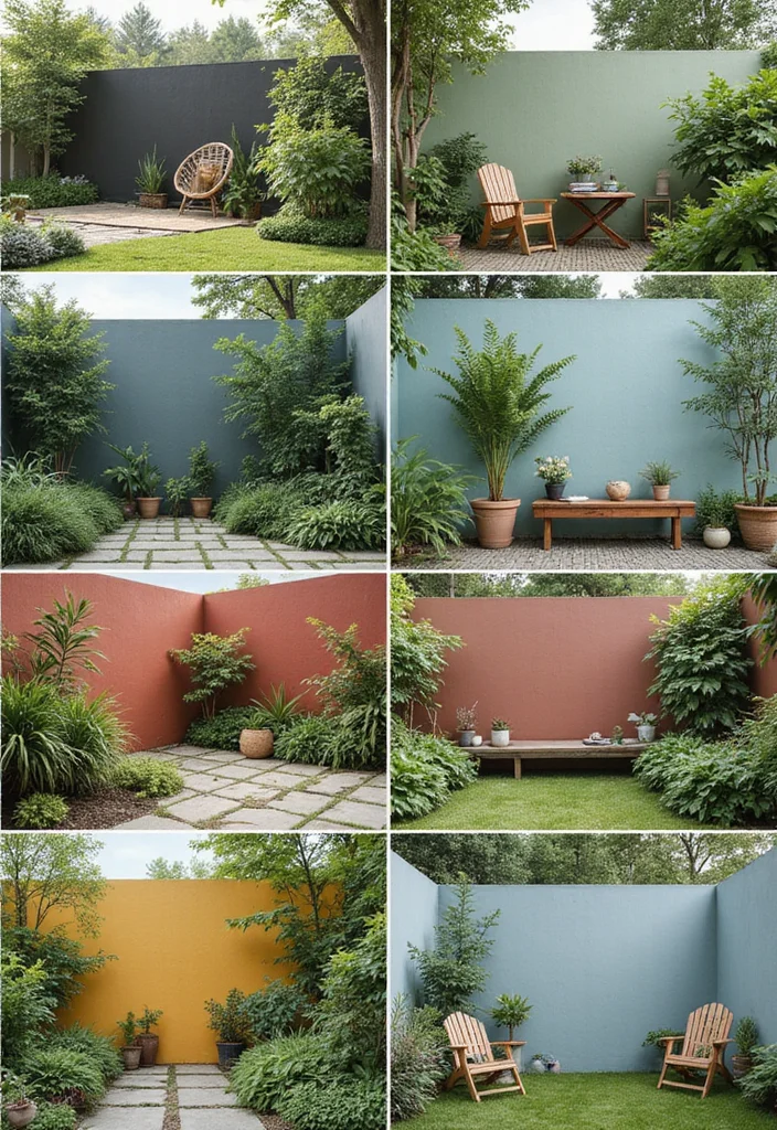 12 Backyard Wall Color Ideas for Fresh Outdoor Style - Conclusion