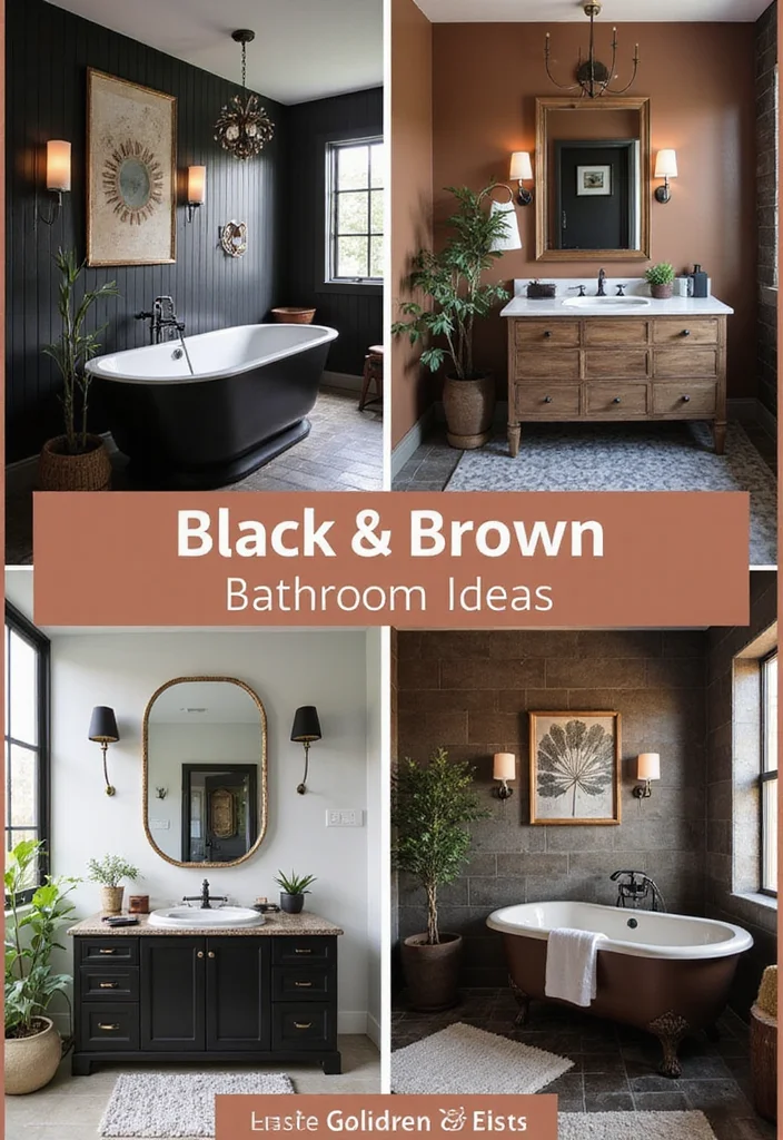 12 Black and Brown Bathroom Ideas for Warm Modern Contrast - Conclusion