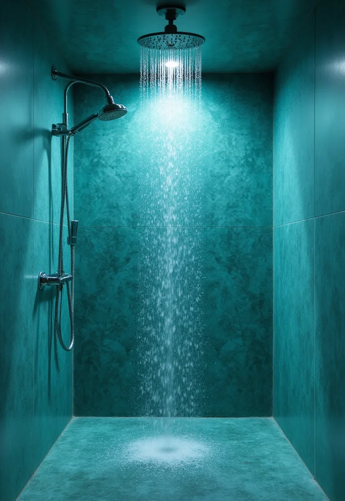 12 Blue Green Bathroom Ideas for Fresh Calm Color Mix - 12. Spa-Like Features