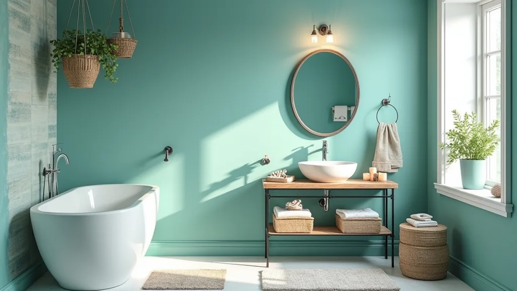 12 Blue Green Bathroom Ideas for Fresh Calm Color Mix
