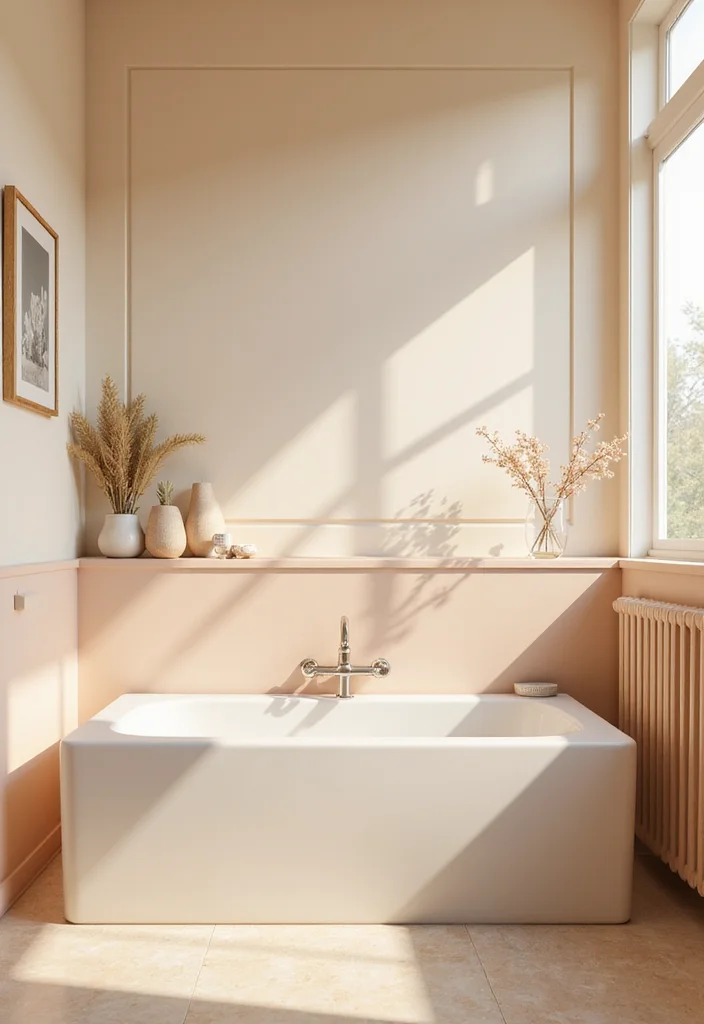 12 Cream Bathroom Ideas for Soft Timeless Warmth - 2. Soft Color Palettes