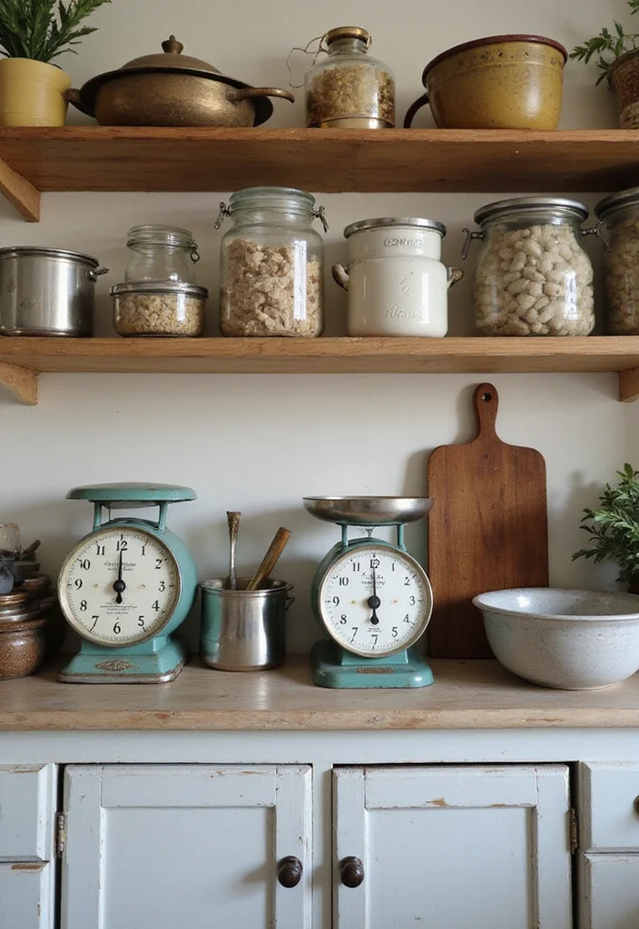 12 English Cottage Kitchen Ideas for Charming Vintage Comfort - 2. Vintage Kitchen Accessories