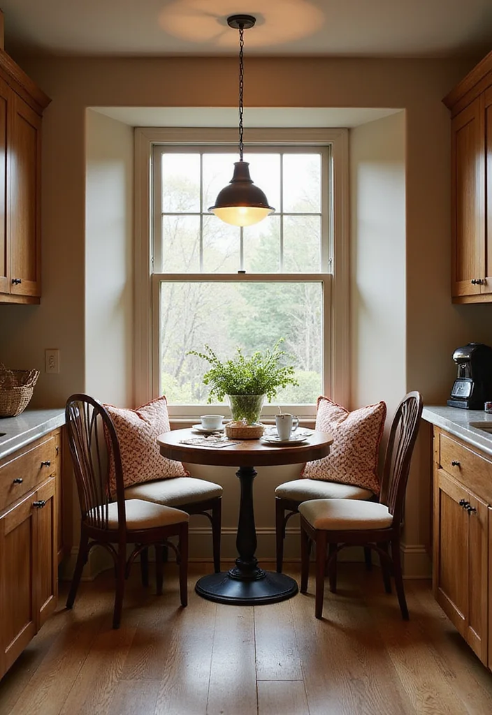 12 English Cottage Kitchen Ideas for Charming Vintage Comfort - 5. Cozy Nooks for Dining