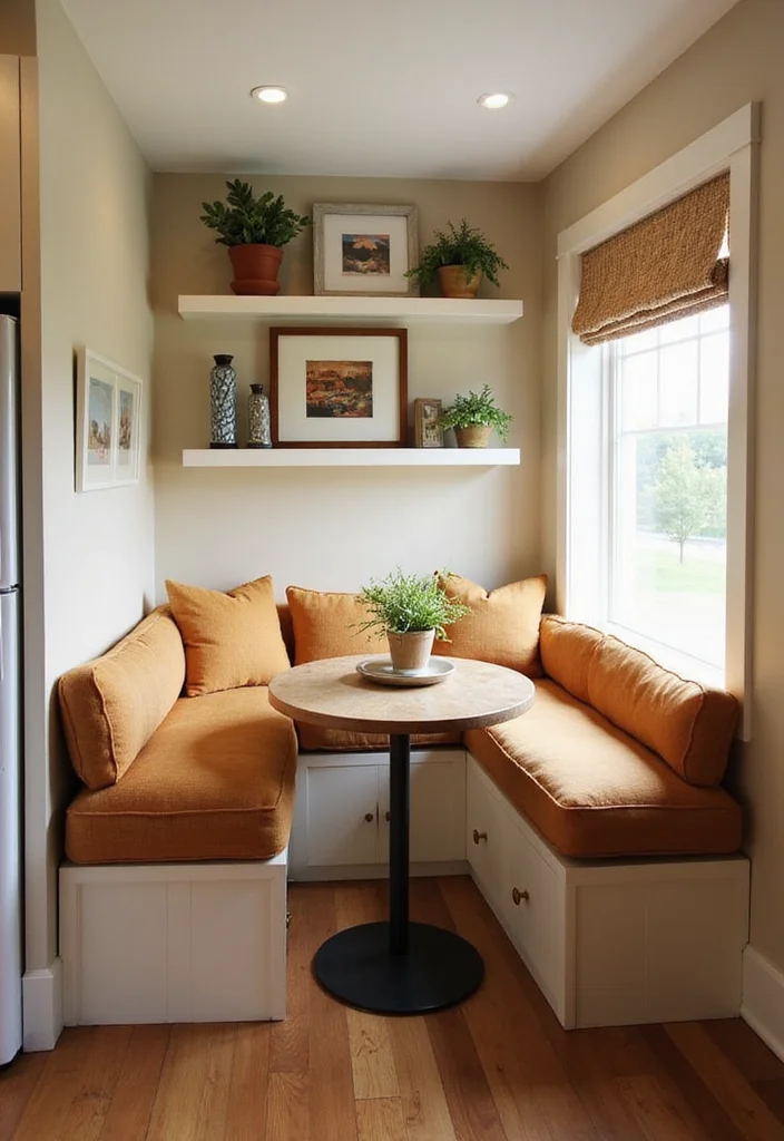 12 Kitchen Booth Ideas for Cozy Built-In Seating - 4. Cozy Corner Nook