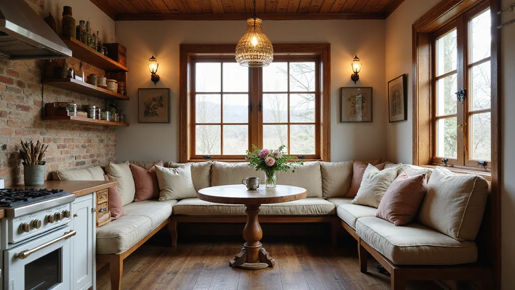12 Kitchen Booth Ideas for Cozy Built-In Seating