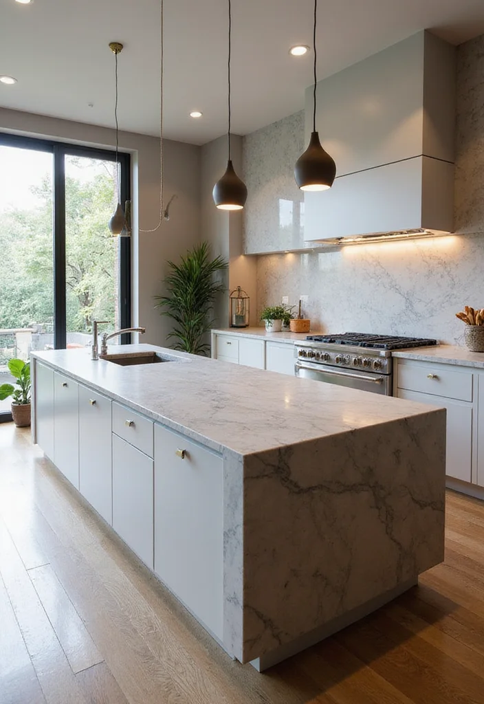 12 Kitchen Island Styling Ideas for a Polished Finished Look 100 12 Kitchen Island Styling Ideas for a Polished Finished Look - 10. Consider the Countertop Material