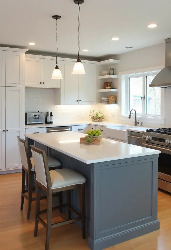 12 Kitchen Island Table Ideas for Flexible Dining Space - 8. Custom-Built Islands for Unique Spaces