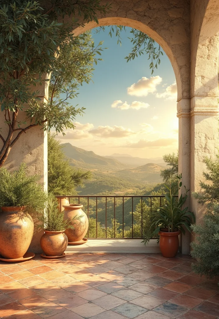 12 Kitchen Mural Ideas for Creative Statement Walls - 12. Classic Mediterranean Style