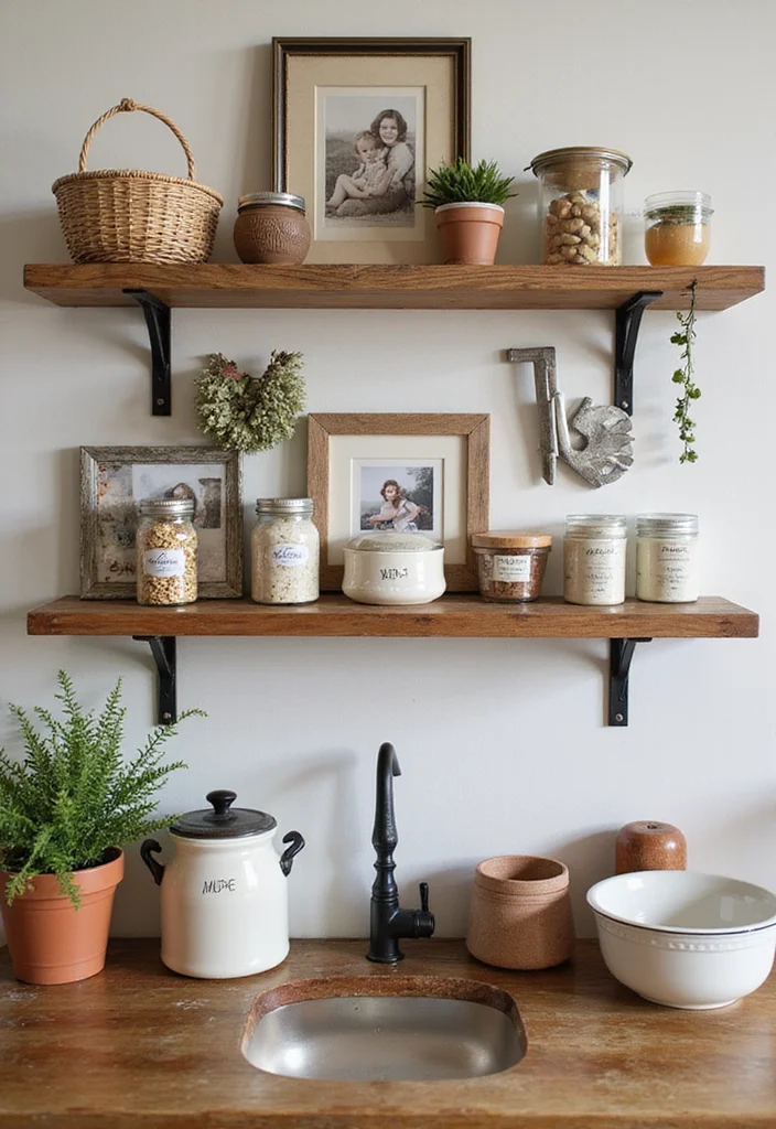 12 Micro Kitchen Ideas for Efficient Tiny Layouts - 12. Personal Touches with Decor