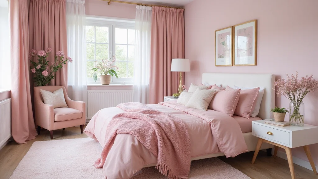 12 Pink and White Bedroom Ideas for Soft Fresh Style
